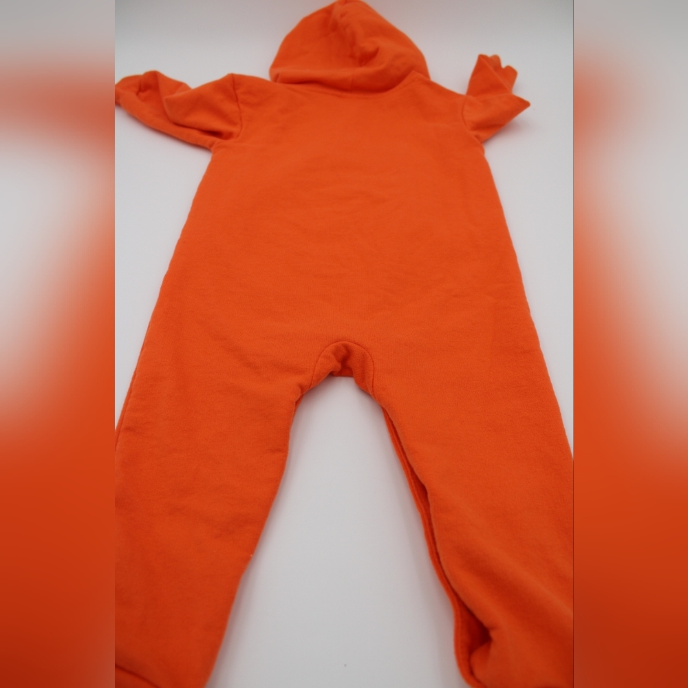Cat & Jack Pumpkin Hooded Jumpsuit – 18M - Picture 5 of 6
